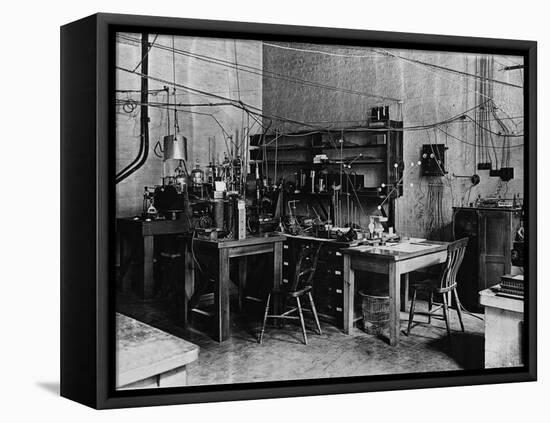 Research Laboratory of Ernest Rutherford at Cambridge-null-Framed Premier Image Canvas