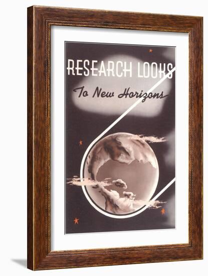 Research Looks to New Horizons-null-Framed Premium Giclee Print