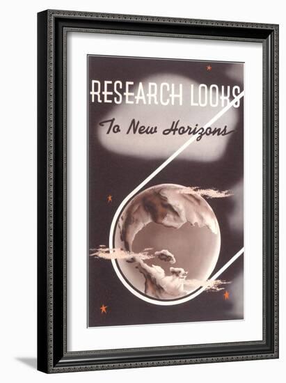 Research Looks to New Horizons-null-Framed Premium Giclee Print