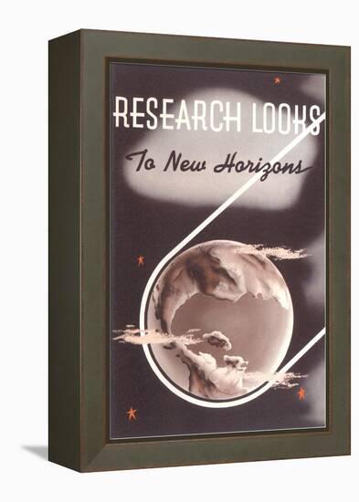 Research Looks to New Horizons-null-Framed Stretched Canvas