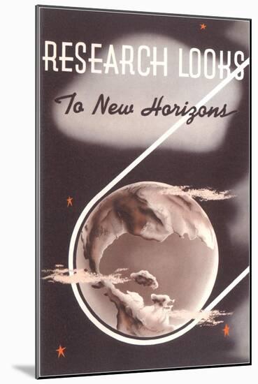 Research Looks to New Horizons-null-Mounted Art Print