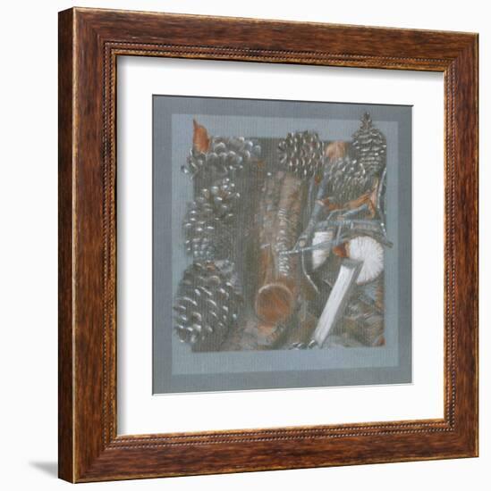 Réserve d'hiver-A^C^ Jacquin-Framed Art Print