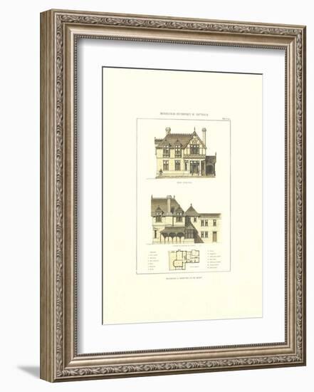 Résidence a Wootton. Ile de Wight-Archive-Framed Art Print