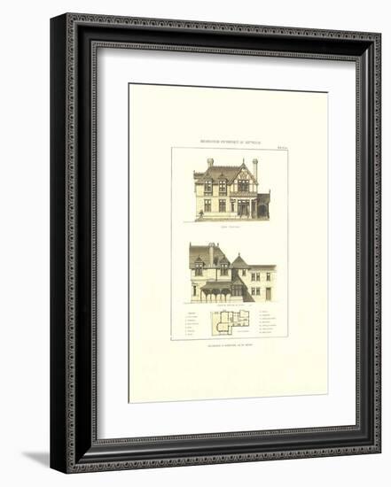 Résidence a Wootton. Ile de Wight-Archive-Framed Art Print