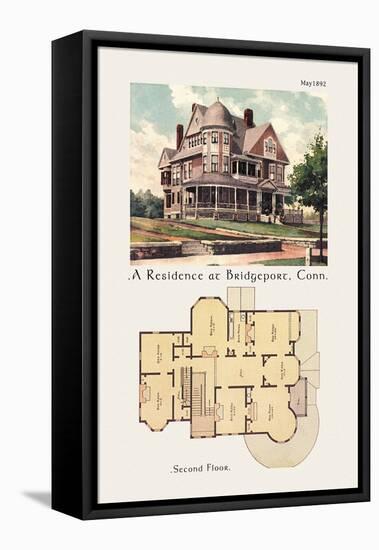 Residence at Bridgeport, Connecticut-null-Framed Stretched Canvas