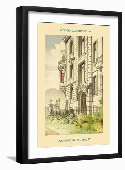 Residence in Stuttgart, Germany-null-Framed Art Print