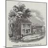 Residence of General Pierce, at Concord, US-null-Mounted Giclee Print