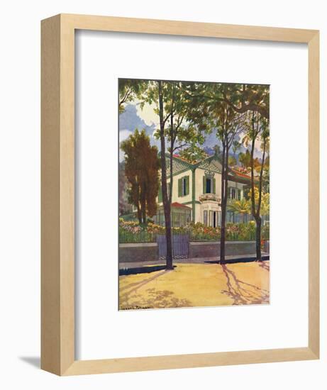 'Residence of Mr. Frank H. Walter, Petropolis', 1914-Unknown-Framed Giclee Print