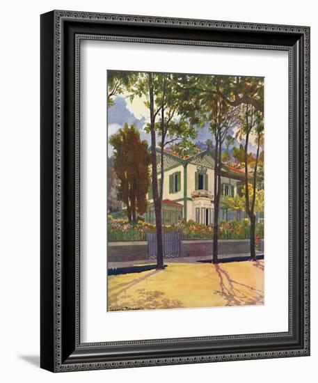 'Residence of Mr. Frank H. Walter, Petropolis', 1914-Unknown-Framed Giclee Print