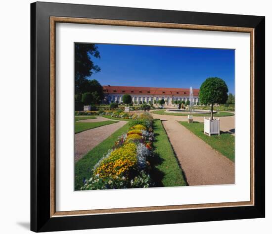 Residence Orangery Ansbach-null-Framed Art Print