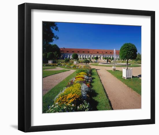 Residence Orangery Ansbach-null-Framed Art Print