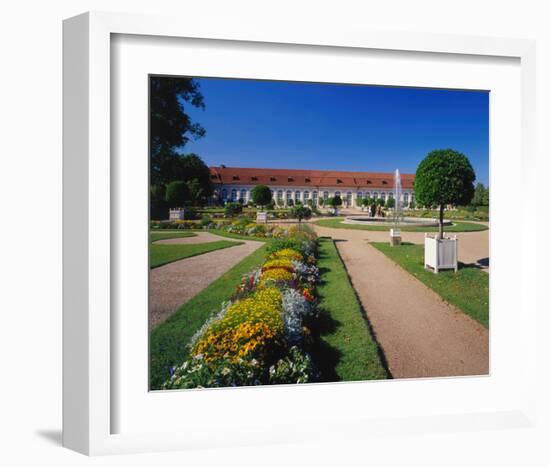 Residence Orangery Ansbach-null-Framed Art Print