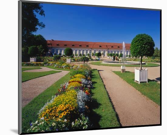 Residence Orangery Ansbach-null-Mounted Art Print