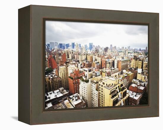 Residential Buildings and City Skyline-Alan Schein-Framed Premier Image Canvas