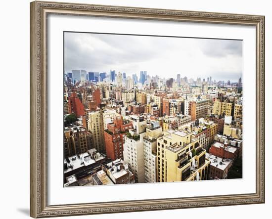 Residential Buildings and City Skyline-Alan Schein-Framed Photographic Print