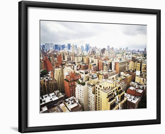 Residential Buildings and City Skyline-Alan Schein-Framed Photographic Print