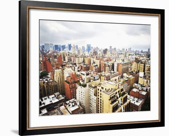 Residential Buildings and City Skyline-Alan Schein-Framed Photographic Print