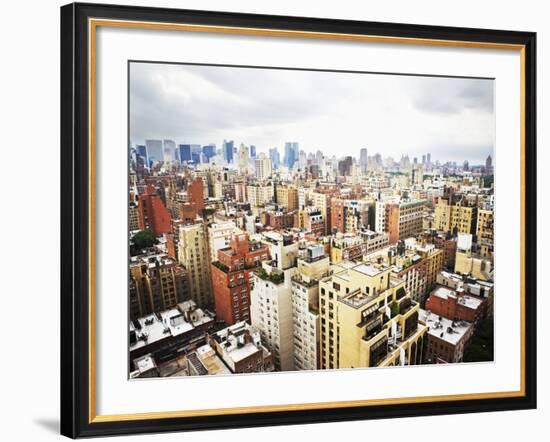 Residential Buildings and City Skyline-Alan Schein-Framed Photographic Print