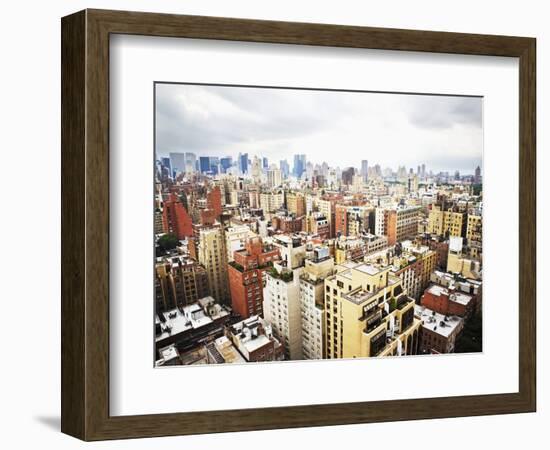 Residential Buildings and City Skyline-Alan Schein-Framed Photographic Print