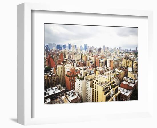 Residential Buildings and City Skyline-Alan Schein-Framed Photographic Print