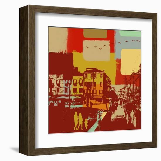 Residential Buildings-Yashna-Framed Art Print