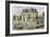 Residential Home with the Family Playing Cricket-Tarker-Framed Giclee Print