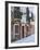 Residential Side Street Decorated with Flowers, Venice, Italy-Dennis Flaherty-Framed Photographic Print