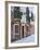 Residential Side Street Decorated with Flowers, Venice, Italy-Dennis Flaherty-Framed Photographic Print