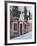 Residential Side Street Decorated with Flowers, Venice, Italy-Dennis Flaherty-Framed Photographic Print