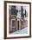 Residential Side Street Decorated with Flowers, Venice, Italy-Dennis Flaherty-Framed Photographic Print