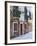 Residential Side Street Decorated with Flowers, Venice, Italy-Dennis Flaherty-Framed Photographic Print