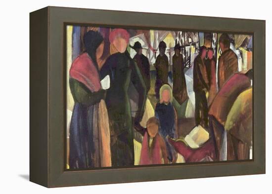 Resignation-Auguste Macke-Framed Stretched Canvas