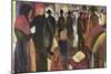 Resignation-Auguste Macke-Mounted Art Print