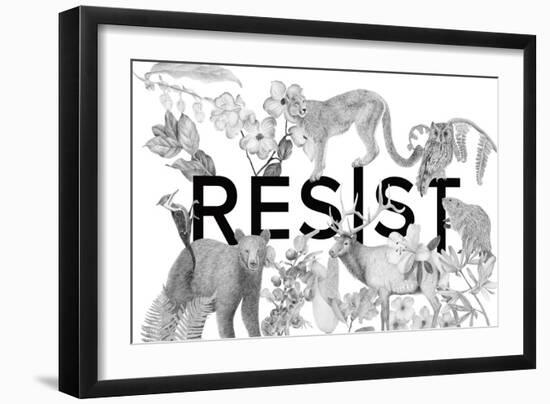 Resist-Stacy Hsu-Framed Art Print