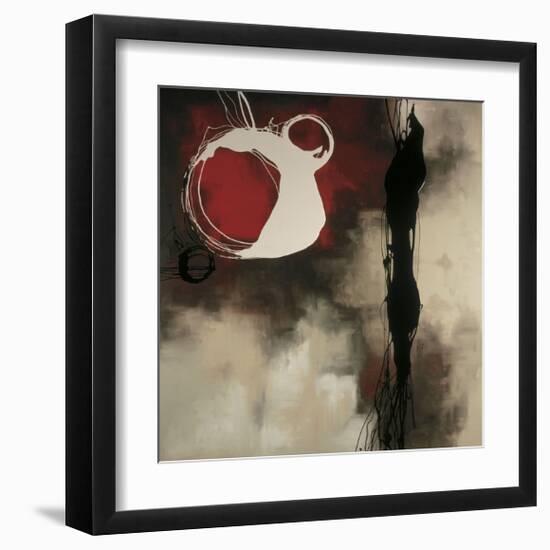 Resonance in Red-Laurie Maitland-Framed Giclee Print