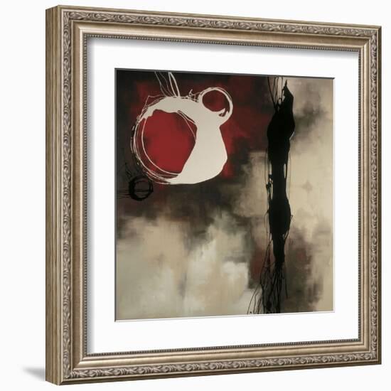 Resonance in Red-Laurie Maitland-Framed Giclee Print