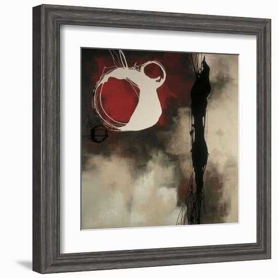 Resonance in Red-Laurie Maitland-Framed Giclee Print