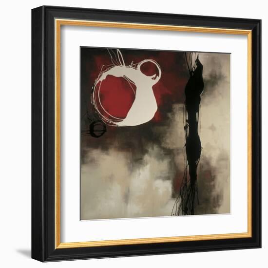 Resonance in Red-Laurie Maitland-Framed Giclee Print