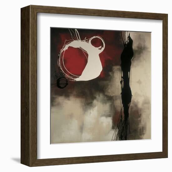 Resonance in Red-Laurie Maitland-Framed Giclee Print