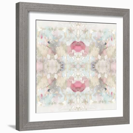 Resonate in Pink Blush I-Ellie Roberts-Framed Art Print