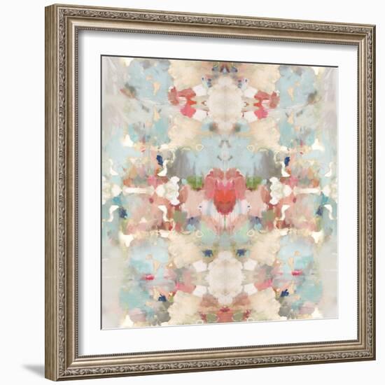 Resonate Pink and Blue-Ellie Roberts-Framed Art Print