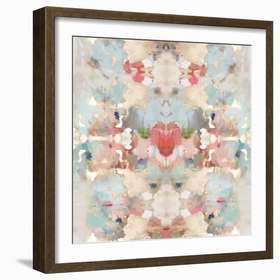 Resonate Pink and Blue-Ellie Roberts-Framed Art Print