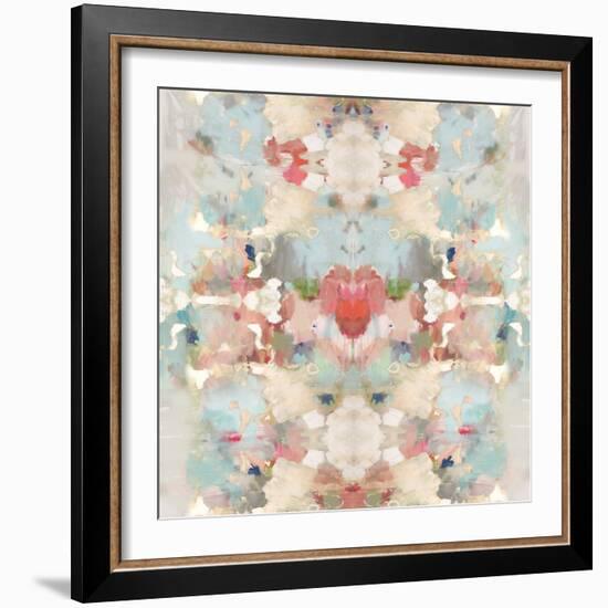 Resonate Pink and Blue-Ellie Roberts-Framed Art Print