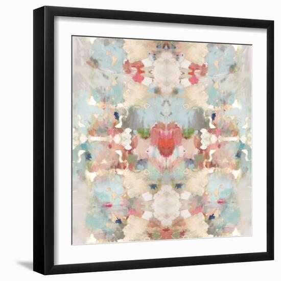 Resonate Pink and Blue-Ellie Roberts-Framed Art Print