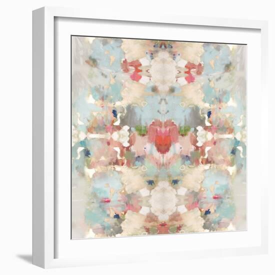 Resonate Pink and Blue-Ellie Roberts-Framed Art Print