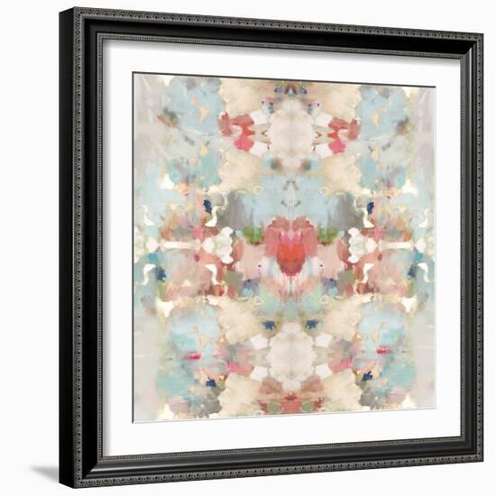 Resonate Pink and Blue-Ellie Roberts-Framed Art Print