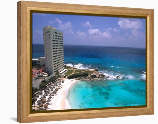 Resort and Camino Real, Cancun, Mexico-Bill Bachmann-Framed Premier Image Canvas