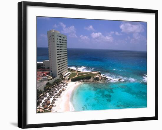 Resort and Camino Real, Cancun, Mexico-Bill Bachmann-Framed Photographic Print