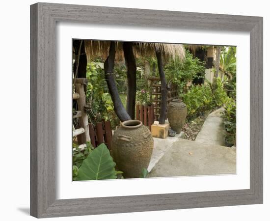 Resort Detail on Ko Chang, Kho Chang Island, Thailand-Gavriel Jecan-Framed Photographic Print