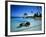 Resort Tahiti French Polynesia-null-Framed Premium Photographic Print